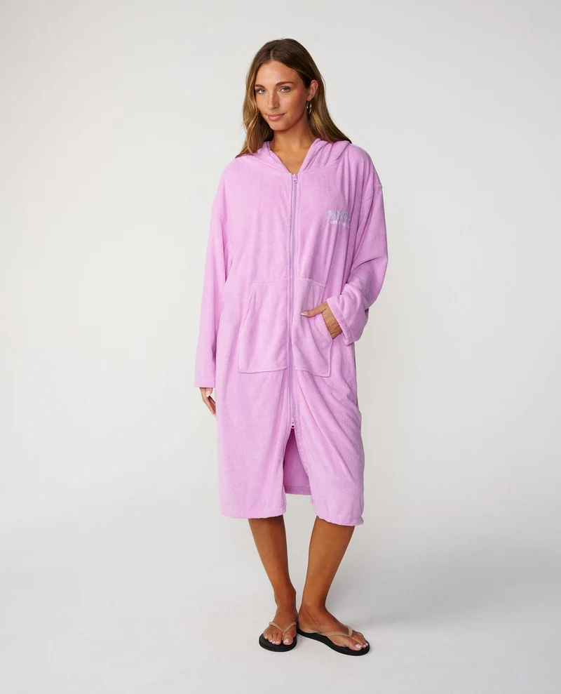 Classic Surf Zip Thru Hooded Towel