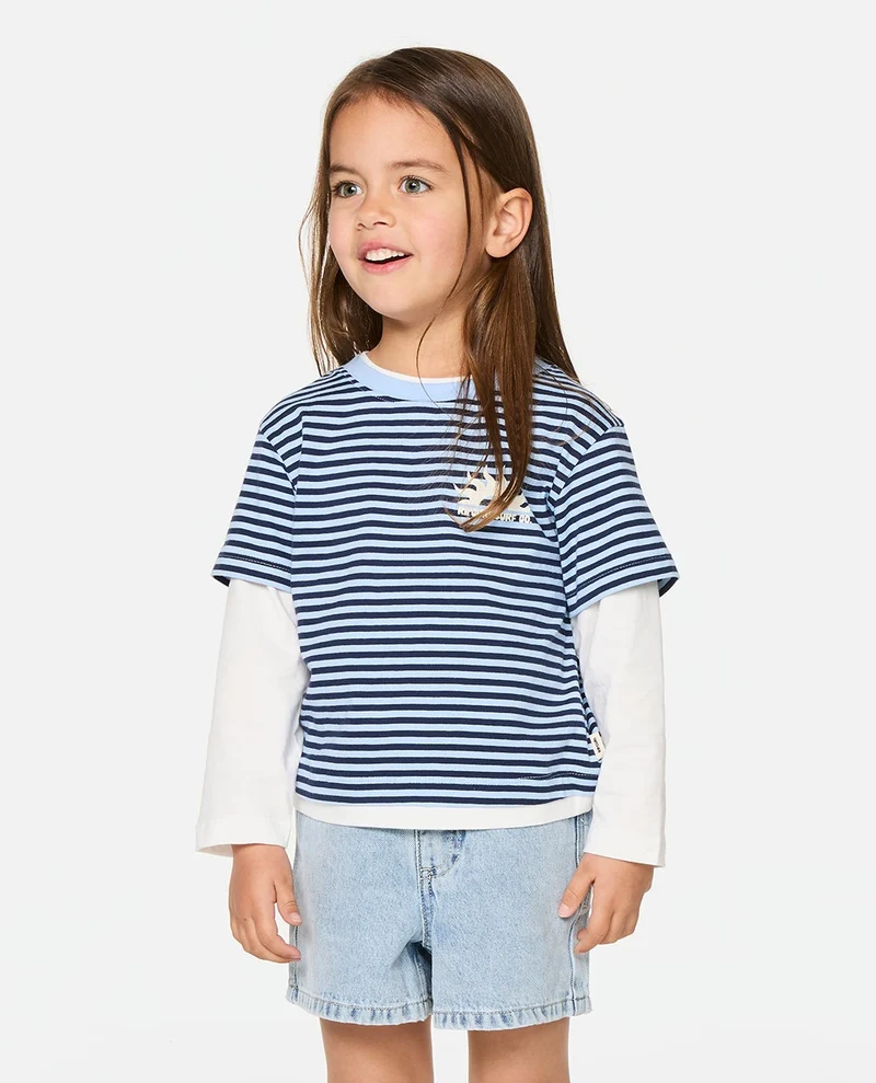 Road Trip Stripe Tee Kids