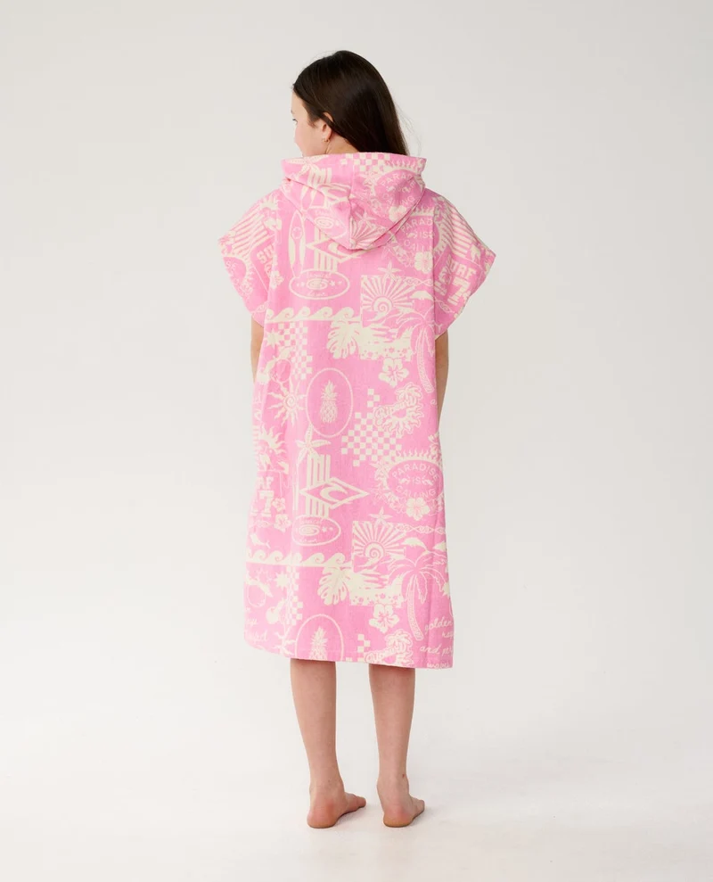 Mixed Hooded Towel - Girls