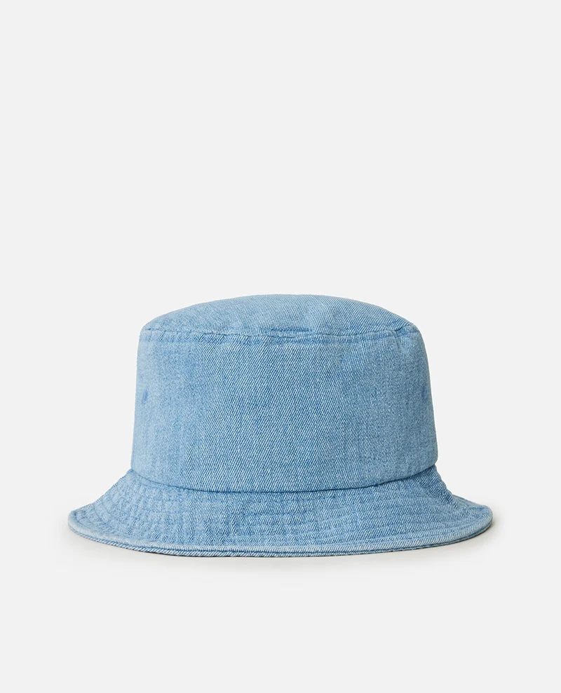 Distressed Denim Bucket Hat