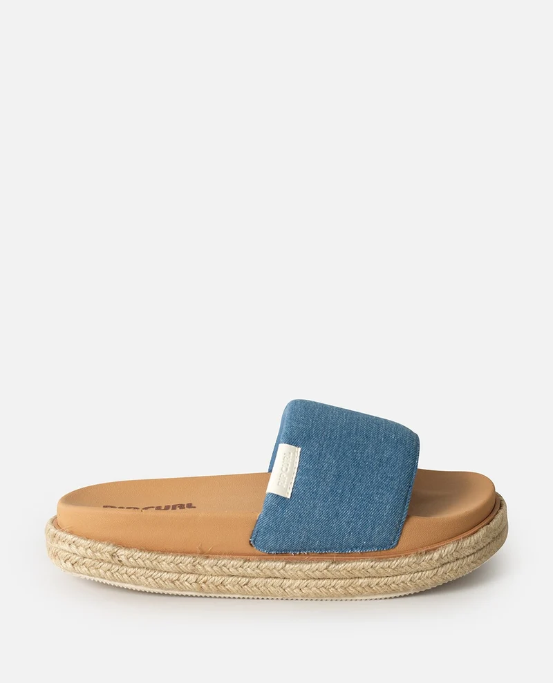 Premium Surf Bloom Espadrille Slides