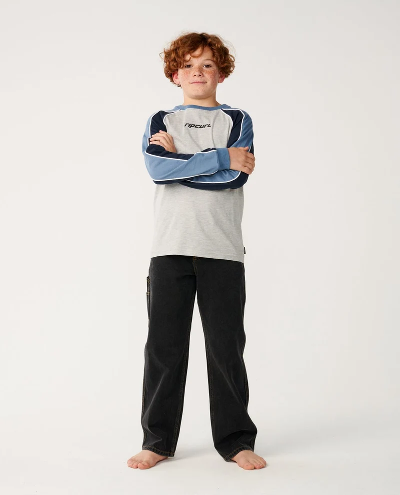 Archive Panel Long Sleeve Tee Kids