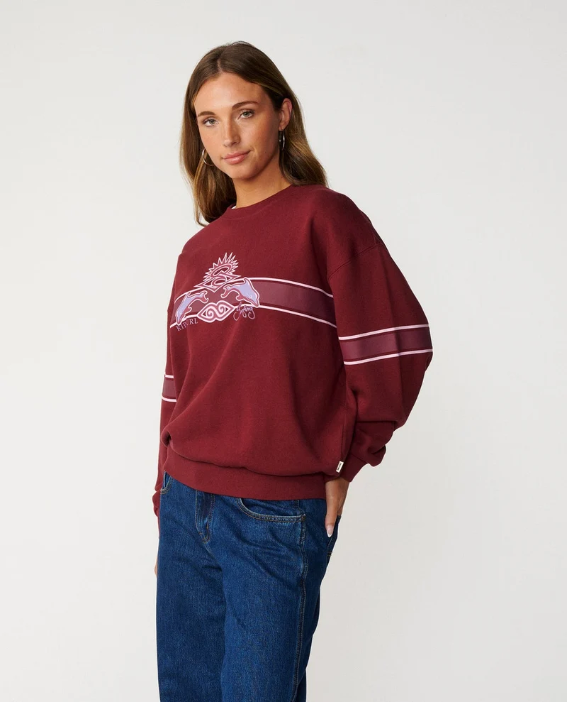 Archive Dolphin Oversized Crew Fleece