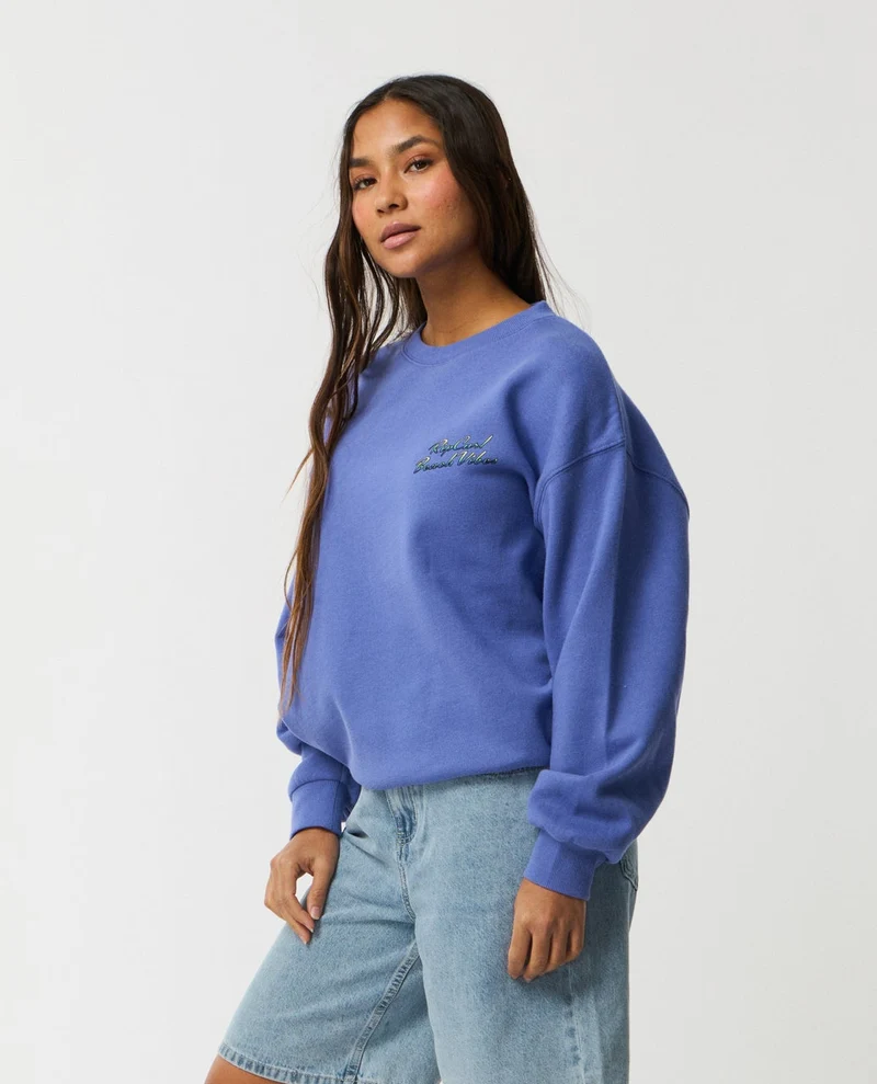 Beach Vibe Heritage Crew Fleece