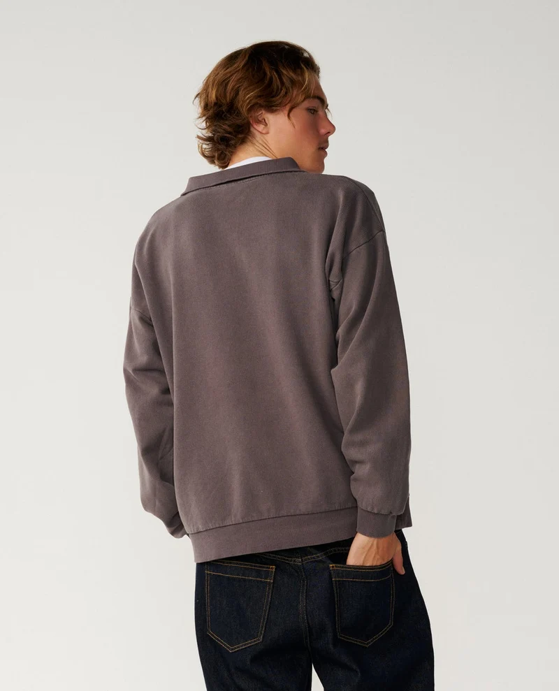 Premium Surf Qtr Zip Crew Fleece