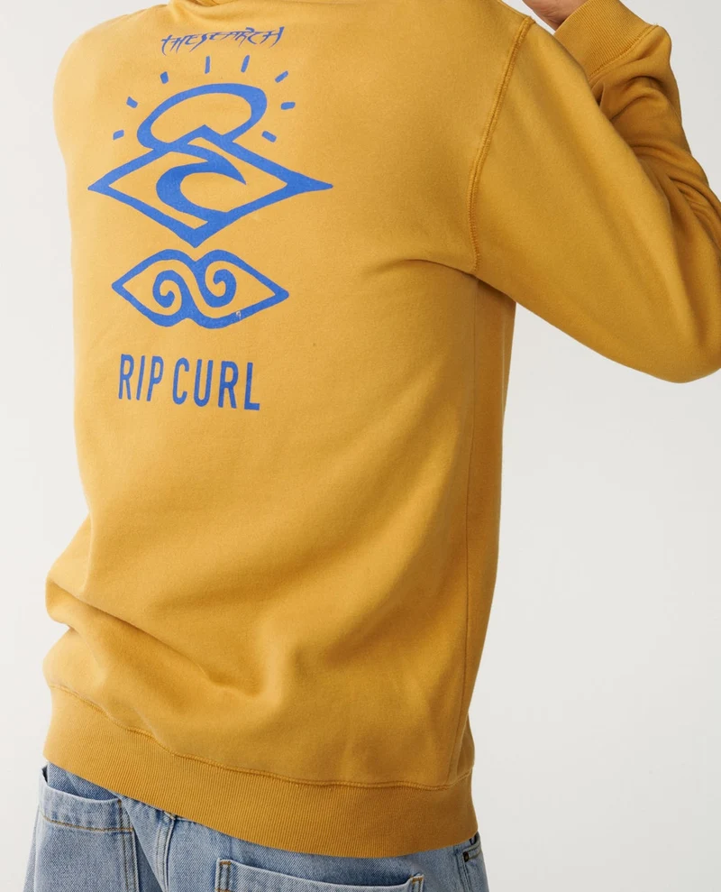 Search Icon Hood Fleece
