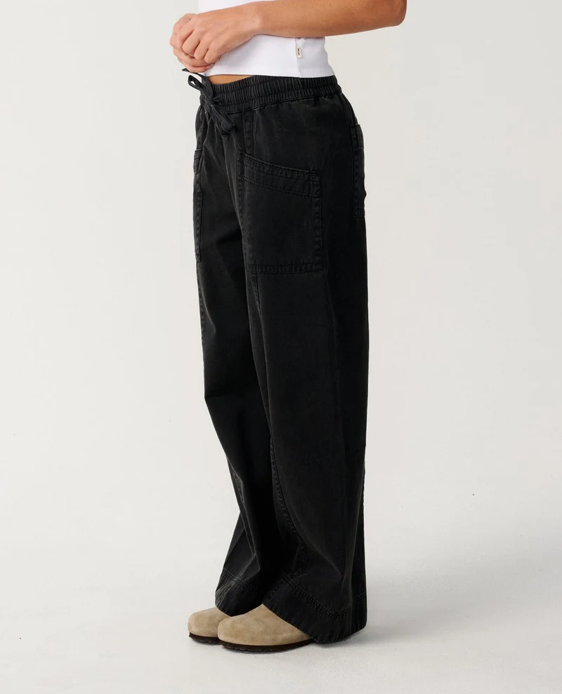 Bossa Nova Twill Wide Leg Pant