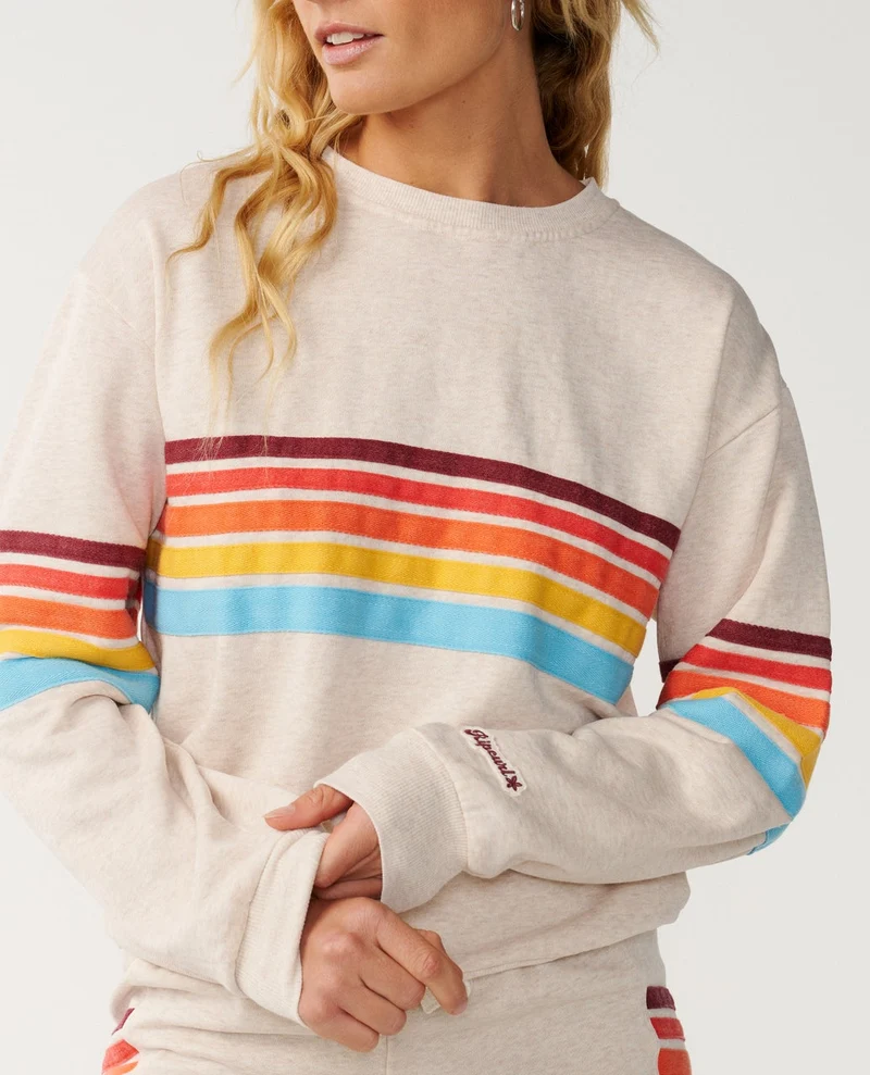Surf Revival Relaxed Crew Fleece