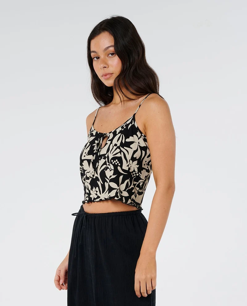 Surf Dreams Printed Rib Cami