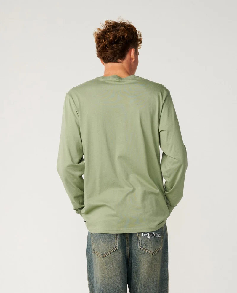 Fade Out Icon Long Sleeve Tee
