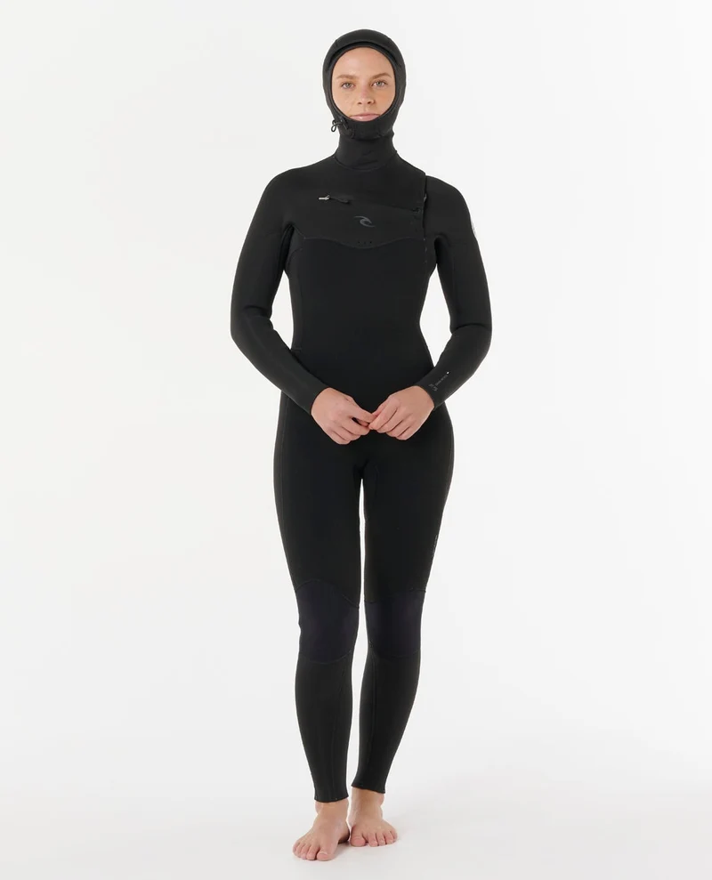 Womens Dawn Patrol 6/4 Chest Zip Wetsuit
