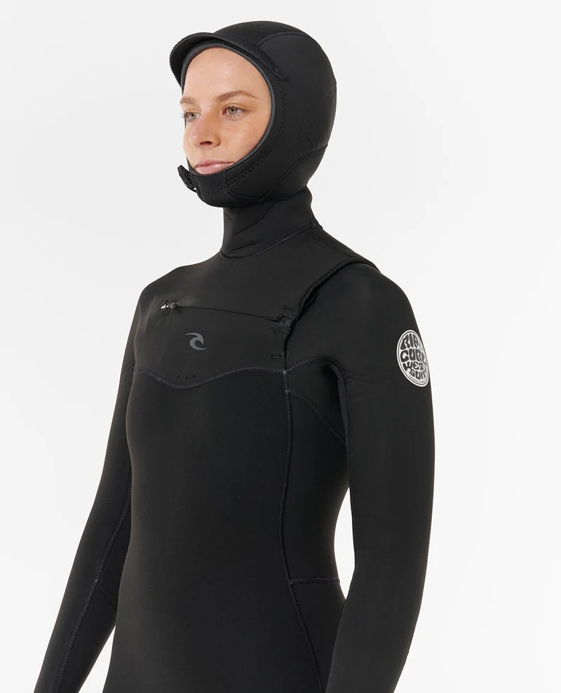 Womens Dawn Patrol 6/4 Chest Zip Wetsuit