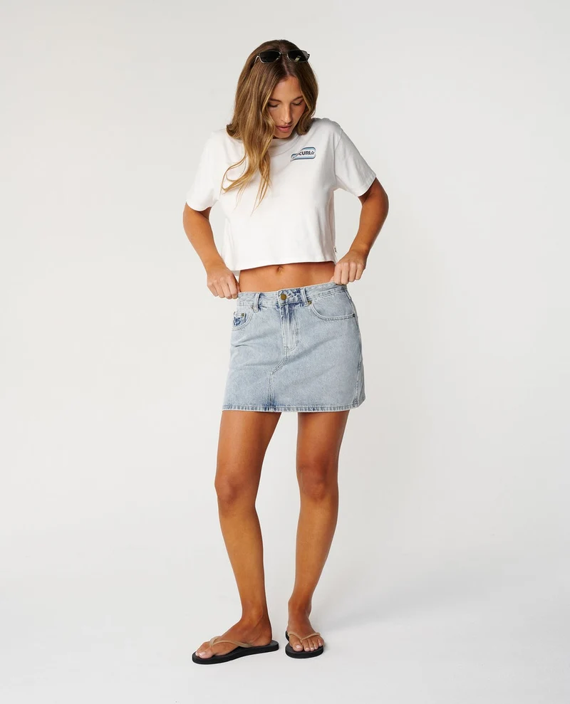 Tabby 2.0 Denim Mini Skirt