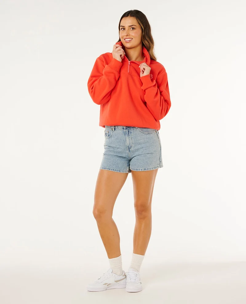 Rc Heart Half Zip Fleece