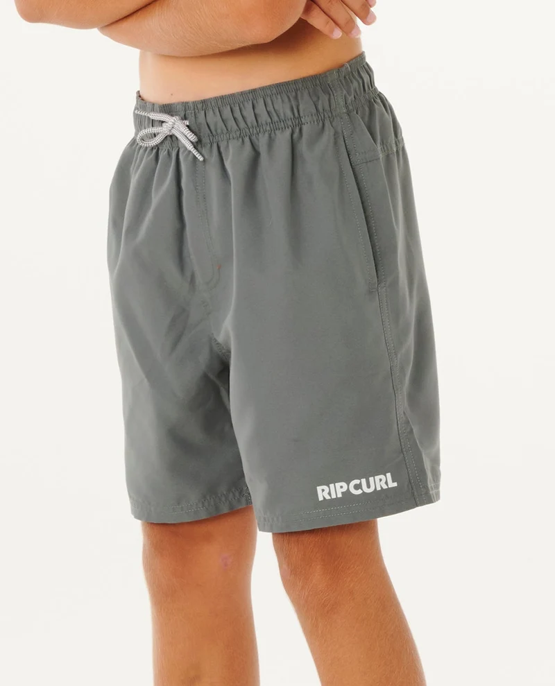 Streamline Offset Volley Boardshort - Kids