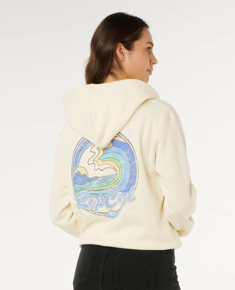Lay Day Relaxed Zip Through Fleece