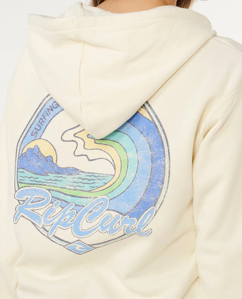 Lay Day Relaxed Zip Through Fleece
