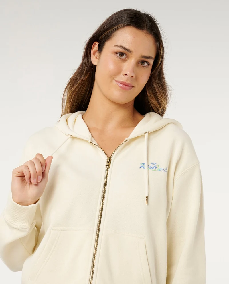 Lay Day Relaxed Zip Through Fleece