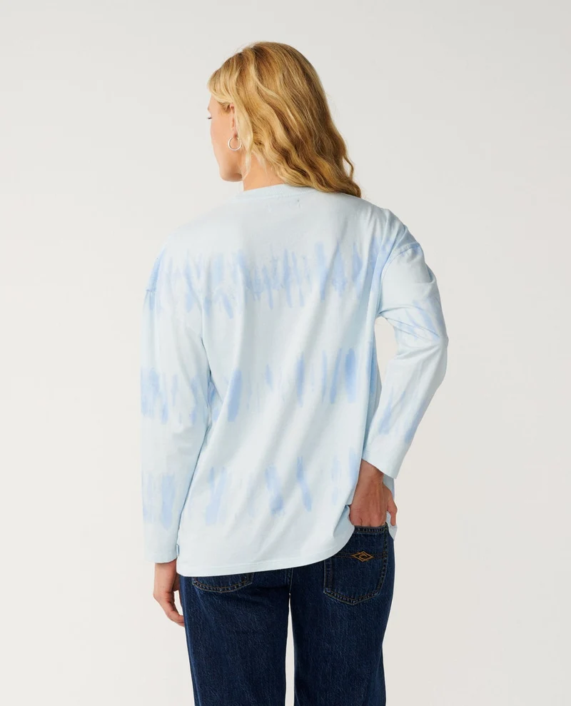 Stephanie Gilmore Tie Dye Long Sleeve Oversized Tee