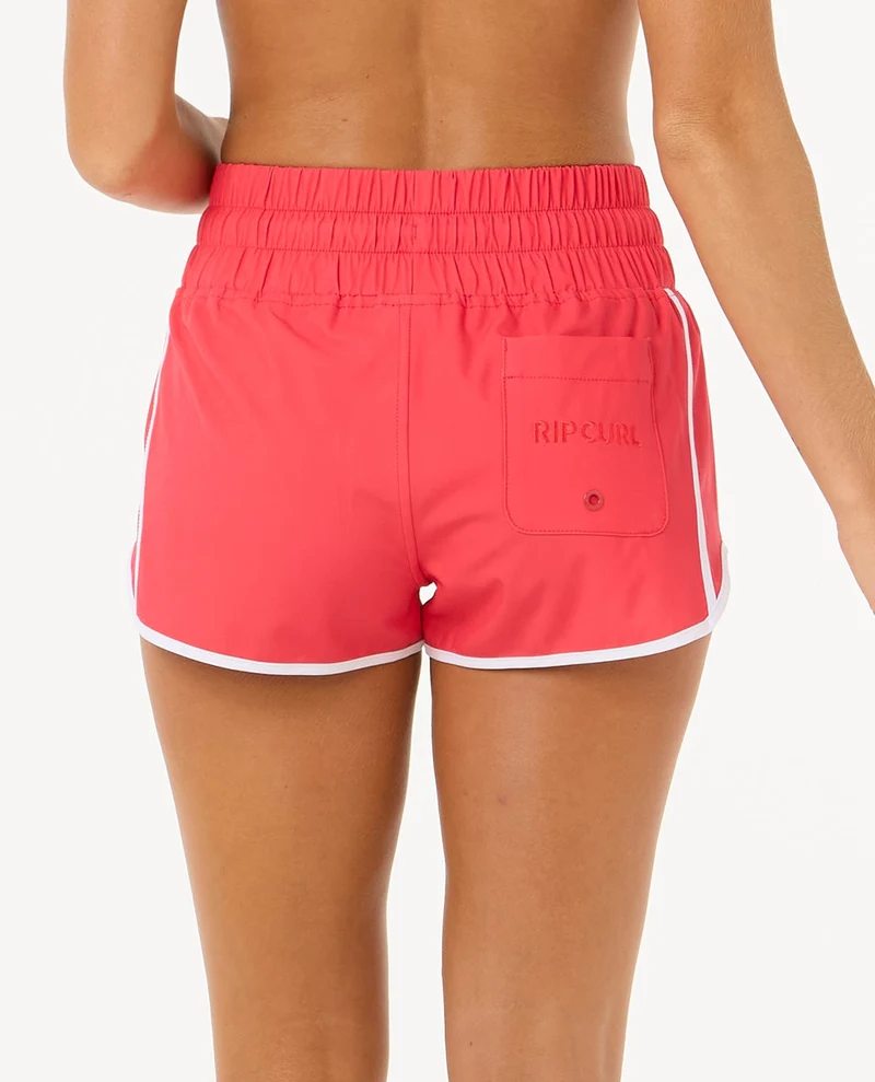 High Waist 3" Retro Volley Boardshort