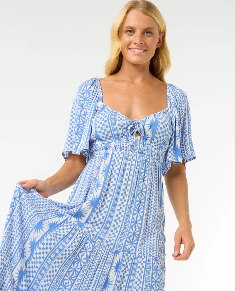 San Carlos Short Sleeve Maxi Dress