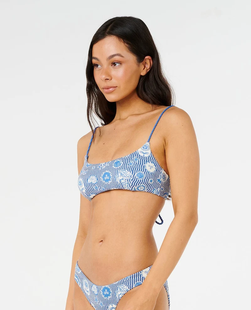 Catalina Waves Bralette Bikini Top
