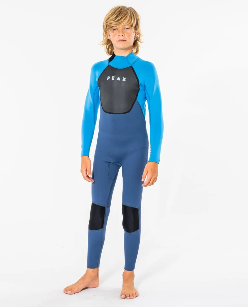 Peak Energy 3/2 Flat Lock Back Zip Kids Wetsuit