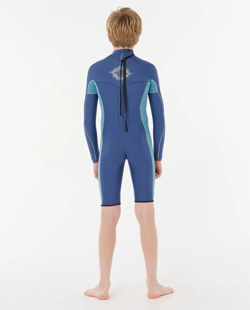 Kids Dawn Patrol Long Sleeve 2mm Back Zip Spring Suit Wetsuit