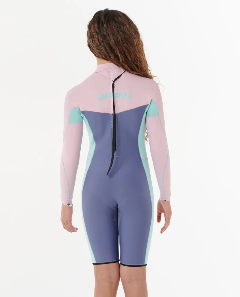 Kids Dawn Patrol Long Sleeve 2mm Back Zip Spring Suit Wetsuit