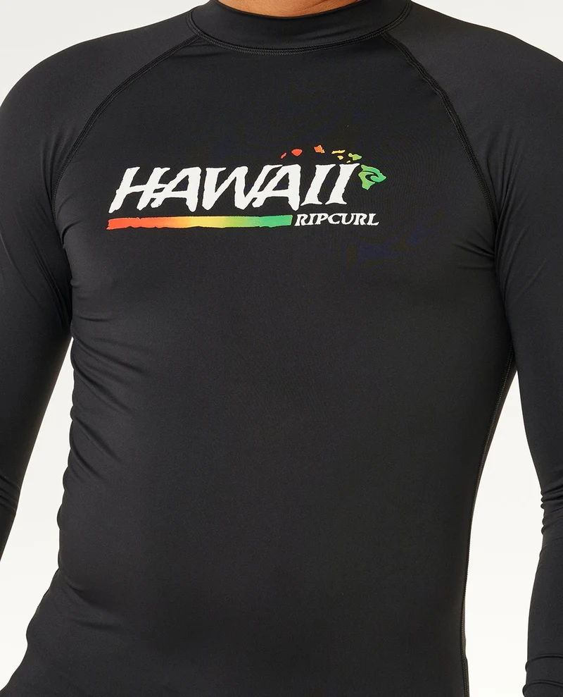 Hawaii Gritty UPF Per Long Sleeve Rash vest