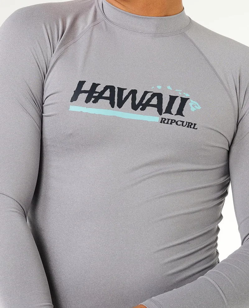 Hawaii Gritty UPF Per Long Sleeve Rash vest