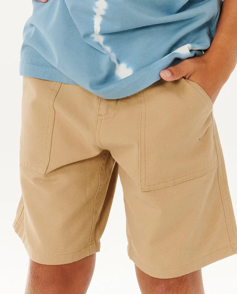 Hyped Canvas Short Boy