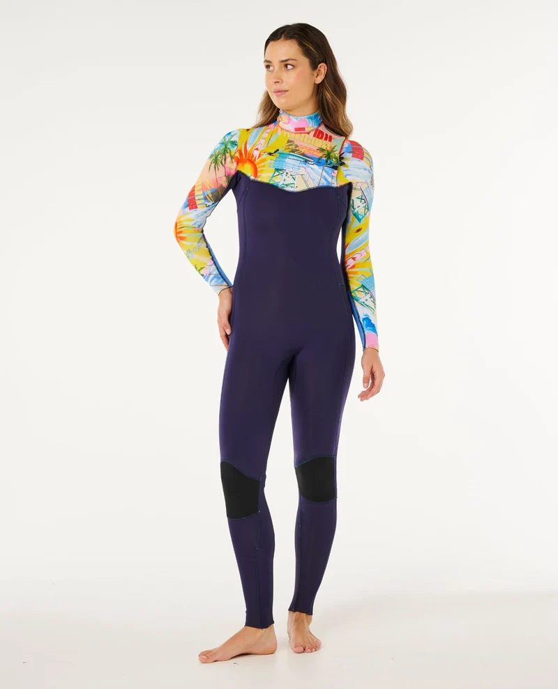 Dawn Patrol Pro 4/3 Chest Zip Steamer Wetsuit