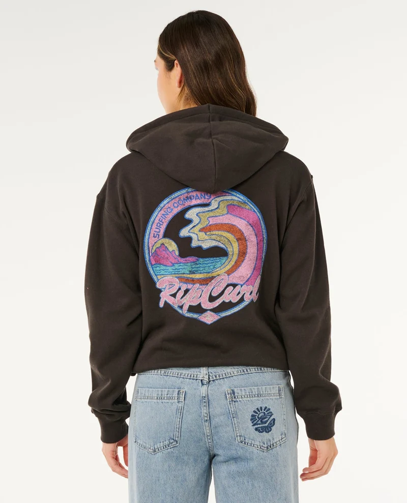 Lay Day Relaxed Zip Through Fleece