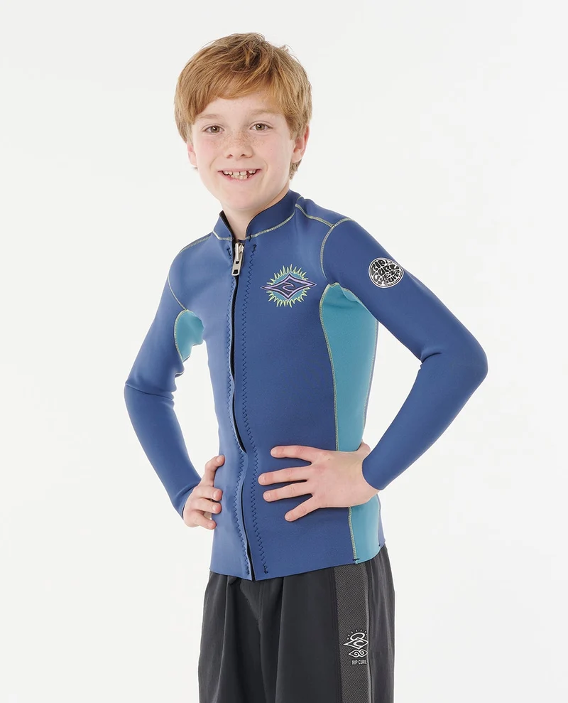 Kids Dawn Patrol Front Zip Surf Jacket