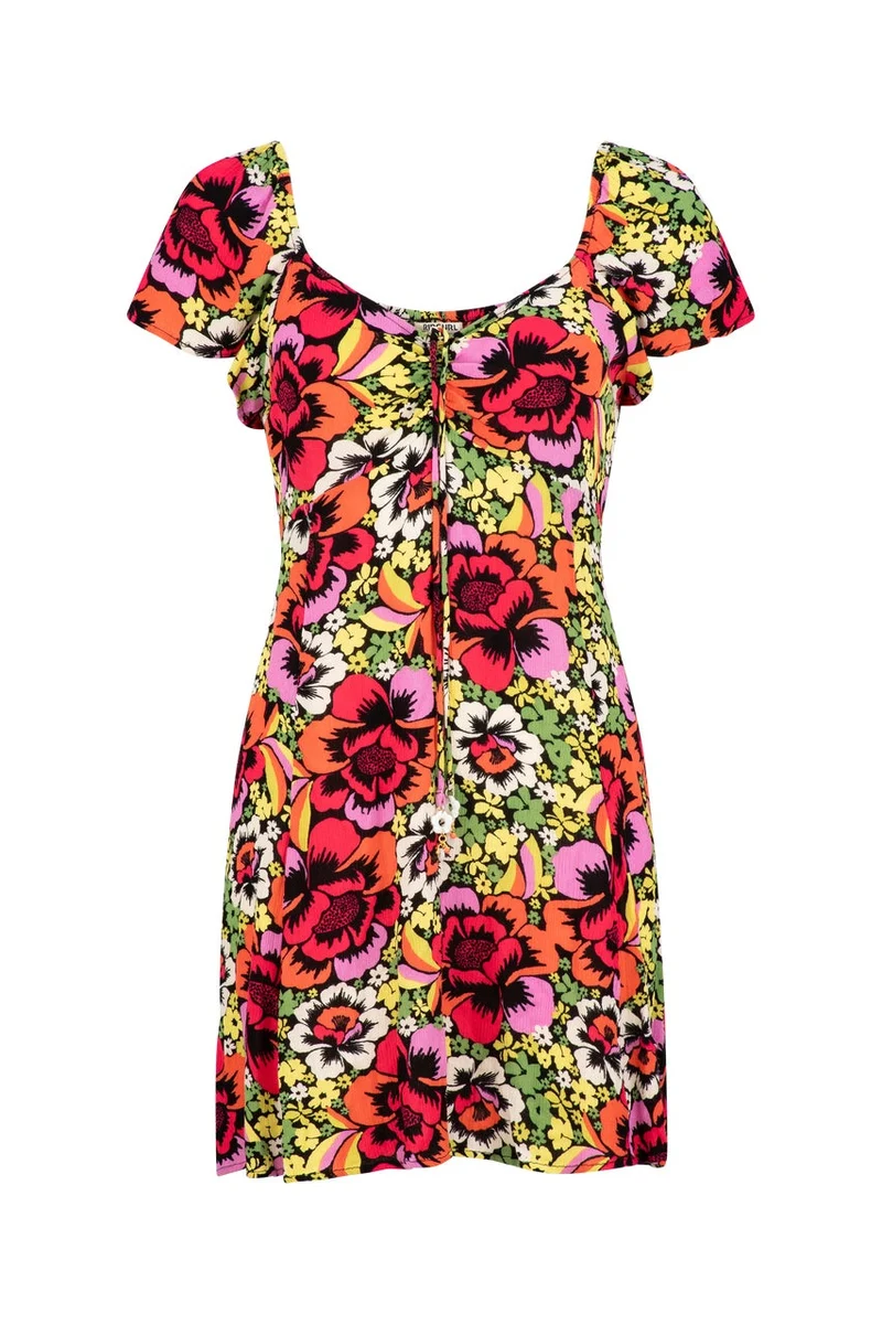 Blooming Mini Dress
