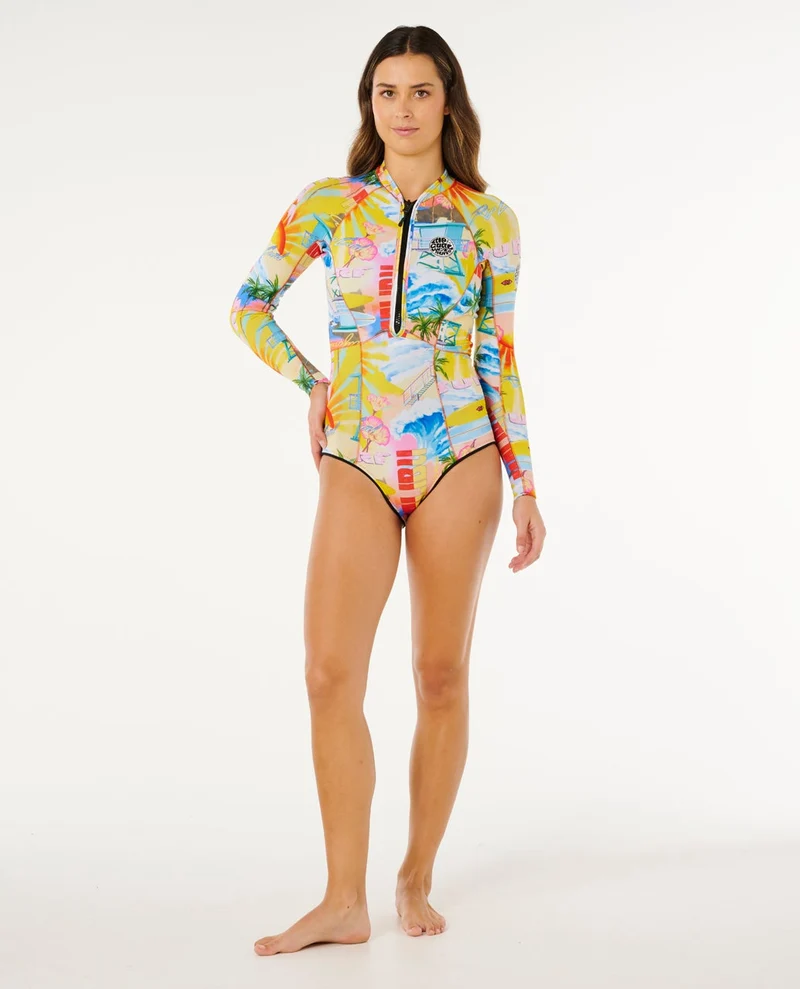 G-Bomb 1.5mm Long Sleeve Front Zip Full Coverage Springsuit