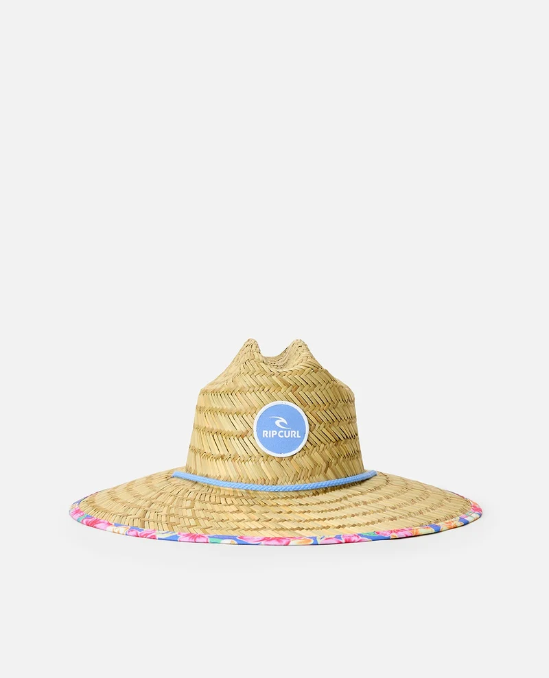 Mixed Straw Sun Hat