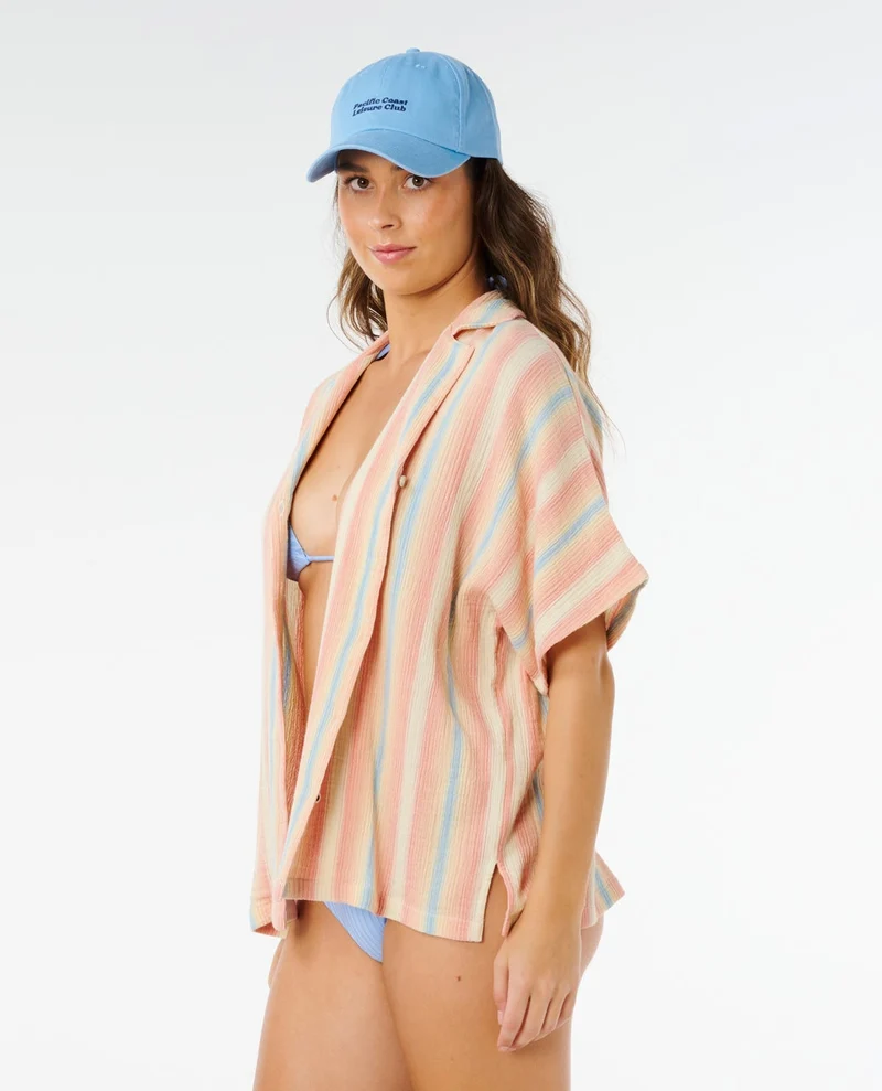 Premium Surf Stripe Short Sleeve Shirt