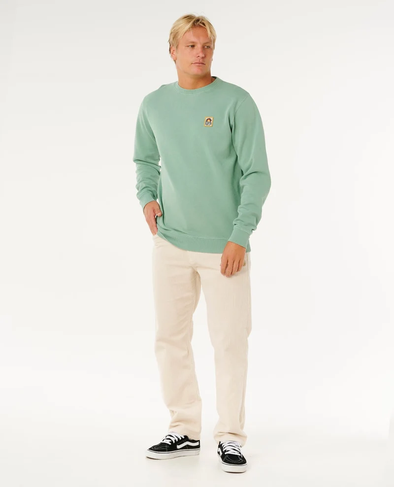 Pacific Rinse Patch Crew Fleece