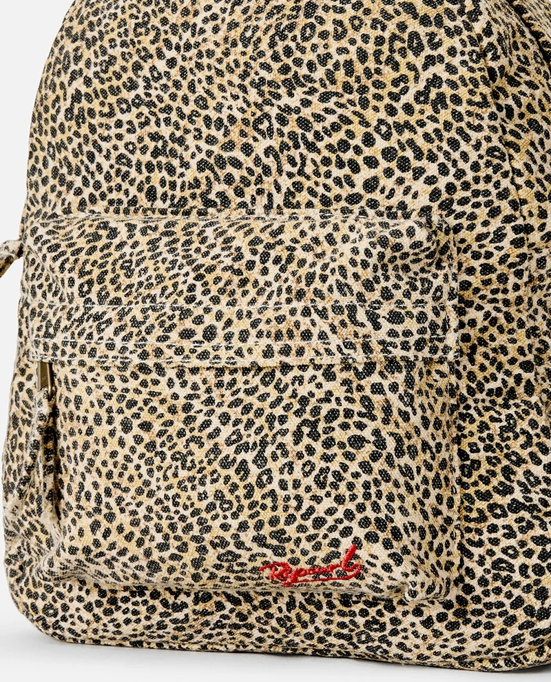 Mixed Canvas Mini 7L Backpack