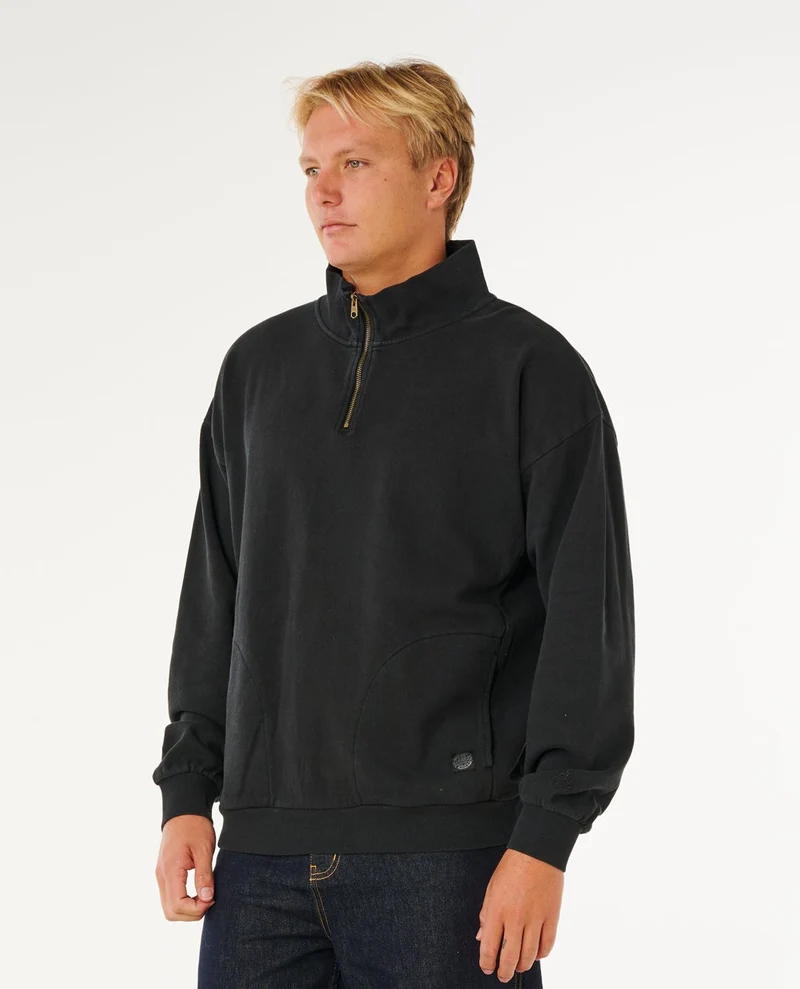 Premium Surf Qtr Zip Crew Fleece