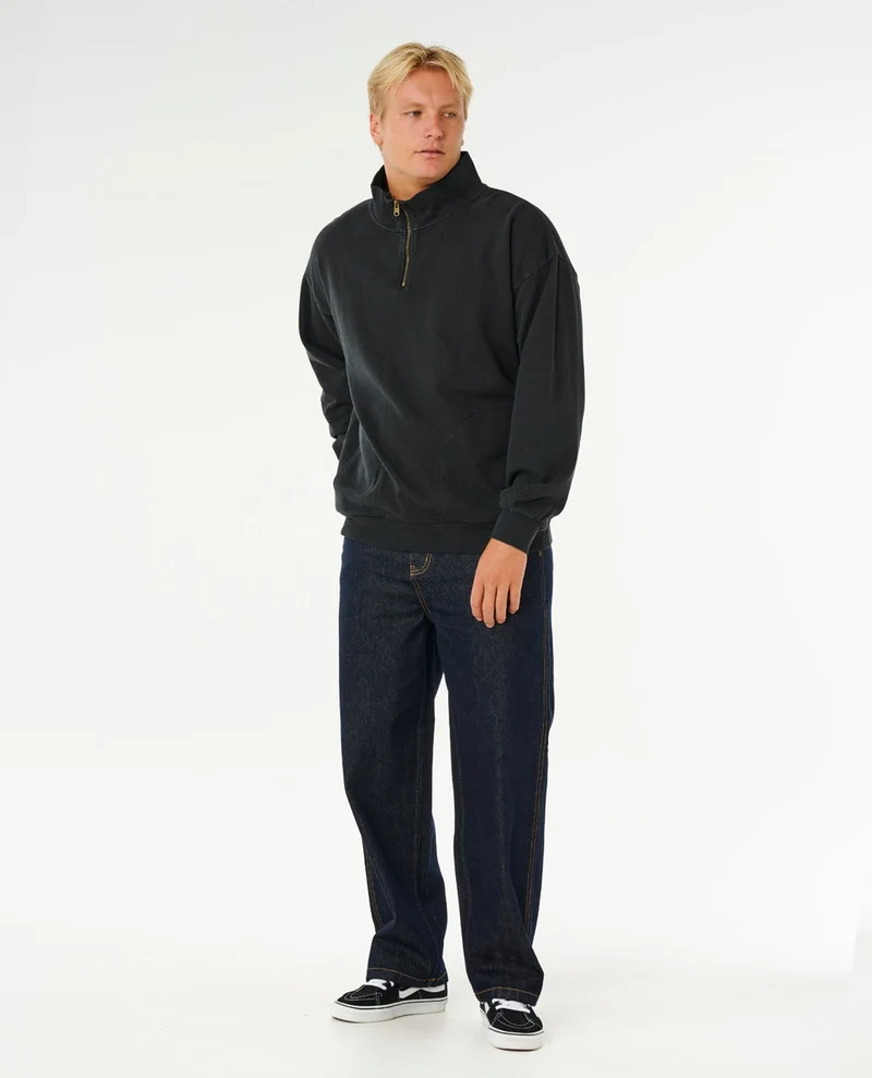 Premium Surf Qtr Zip Crew Fleece