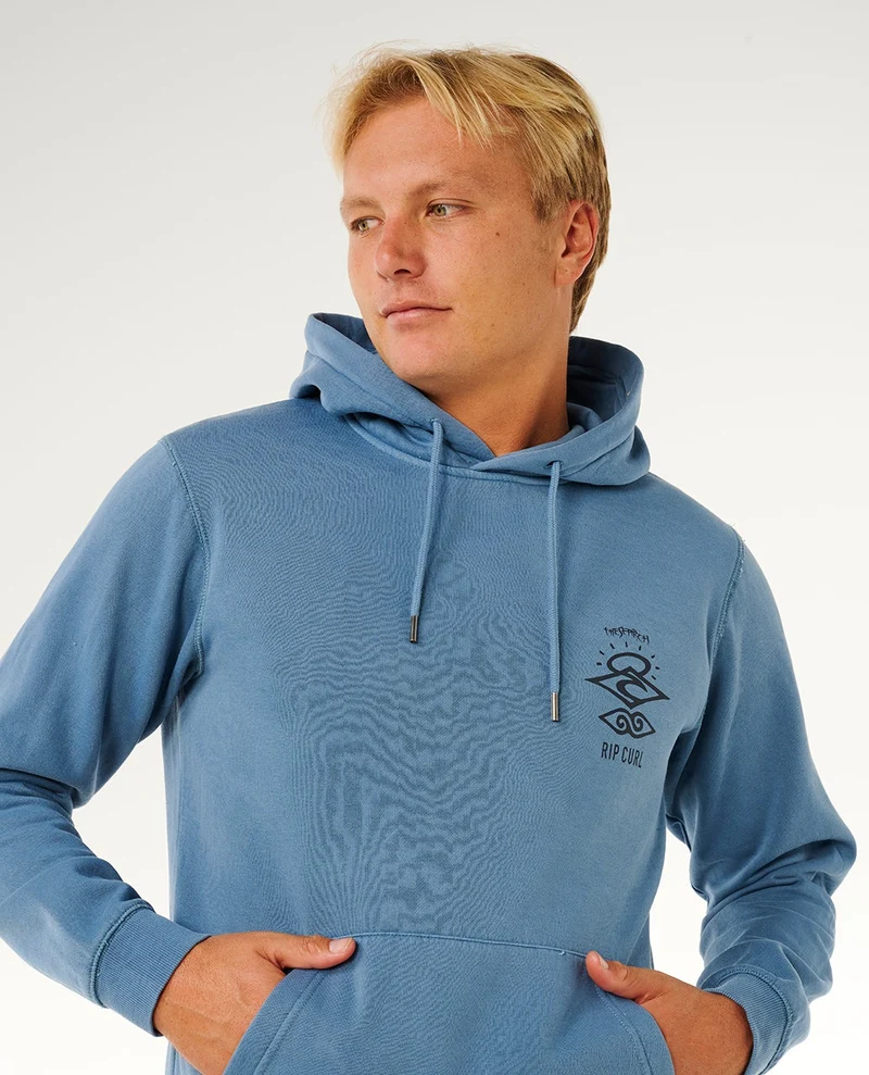 Search Icon Hood Fleece