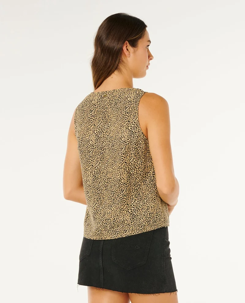 Animal Instincts Tie Front Shirt