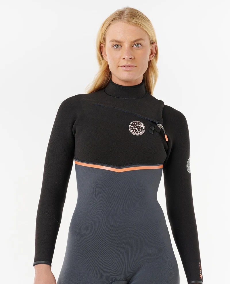 E-Bomb 4/3 Chest Zip Steamer Wetsuit