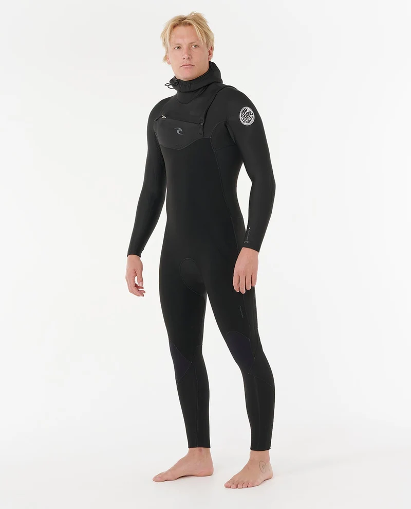 Dawn Patrol 6/4 Hooded Chest Zip Wetsuit