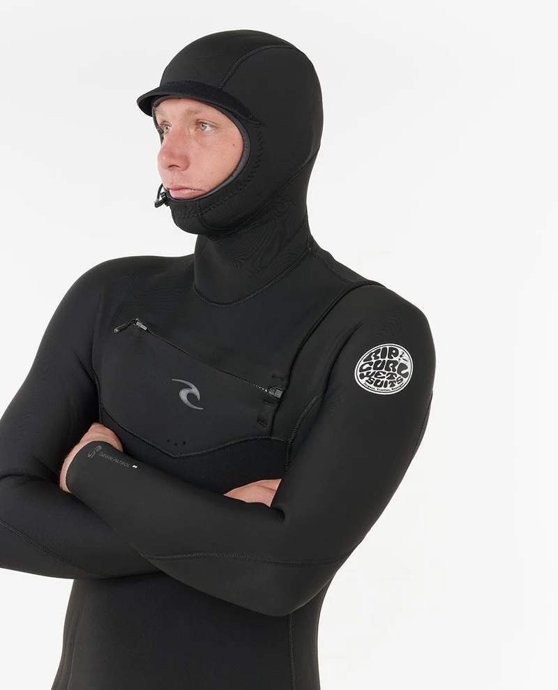 Dawn Patrol 6/4 Hooded Chest Zip Wetsuit