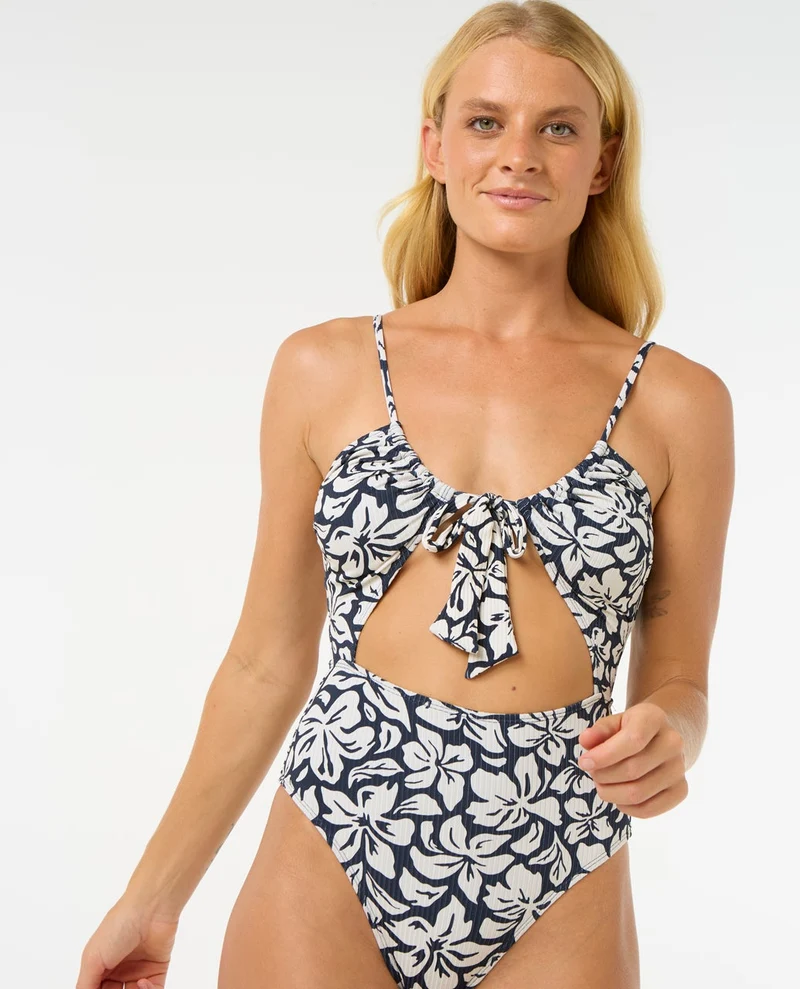Las Flores Cheeky One Piece