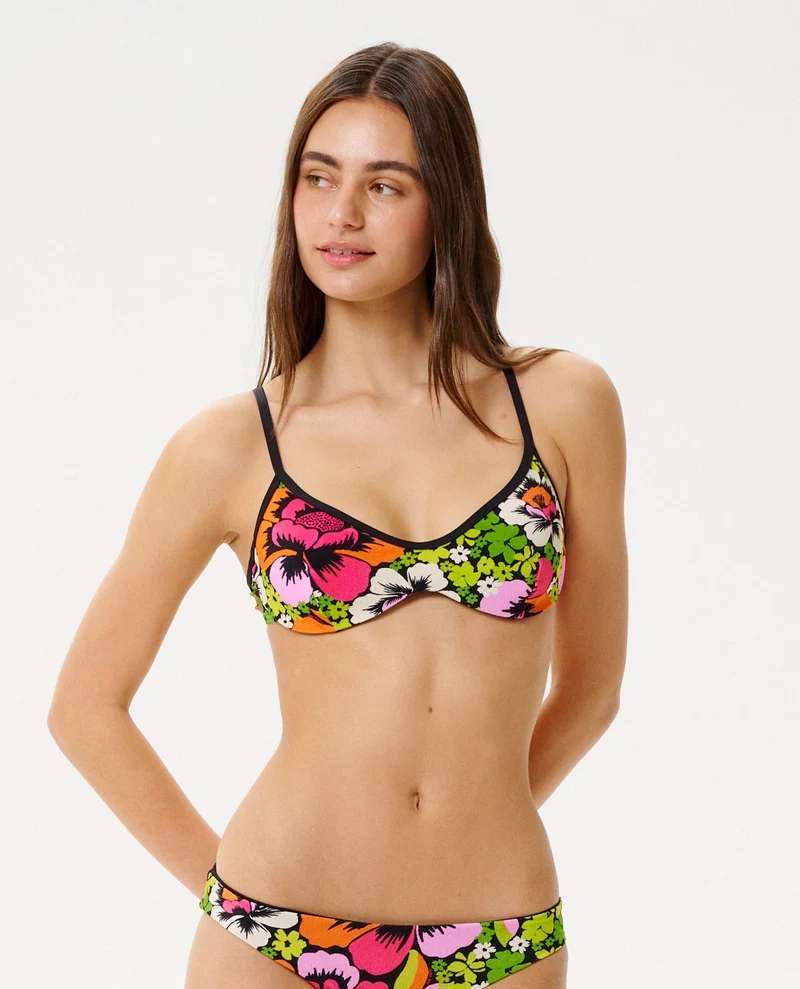 Blooming D-E Bikini Top